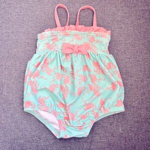 🎉HOST PICK!!! 🎉 EUC Target flamingo bathing suit